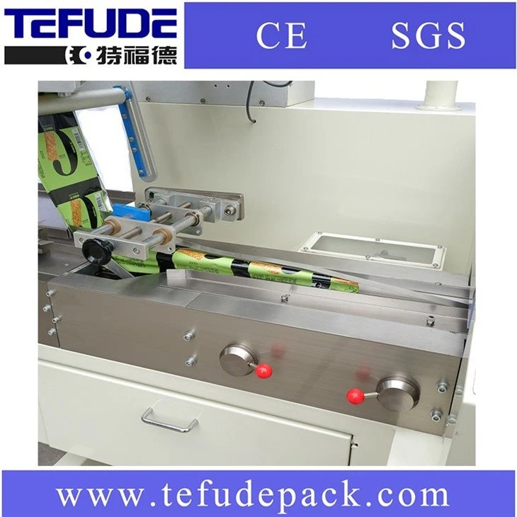 dual roll flow wrapper biscuit packaging machinery 